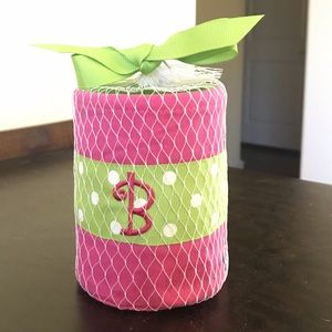 Mainstreet Collection Twill Ribbon Koozie